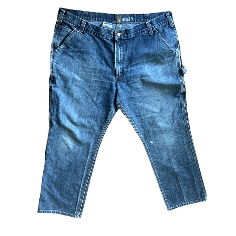 Carhartt Carpenter Jeans Men's Size 40x30 Relax Fit Denim Medium Wash